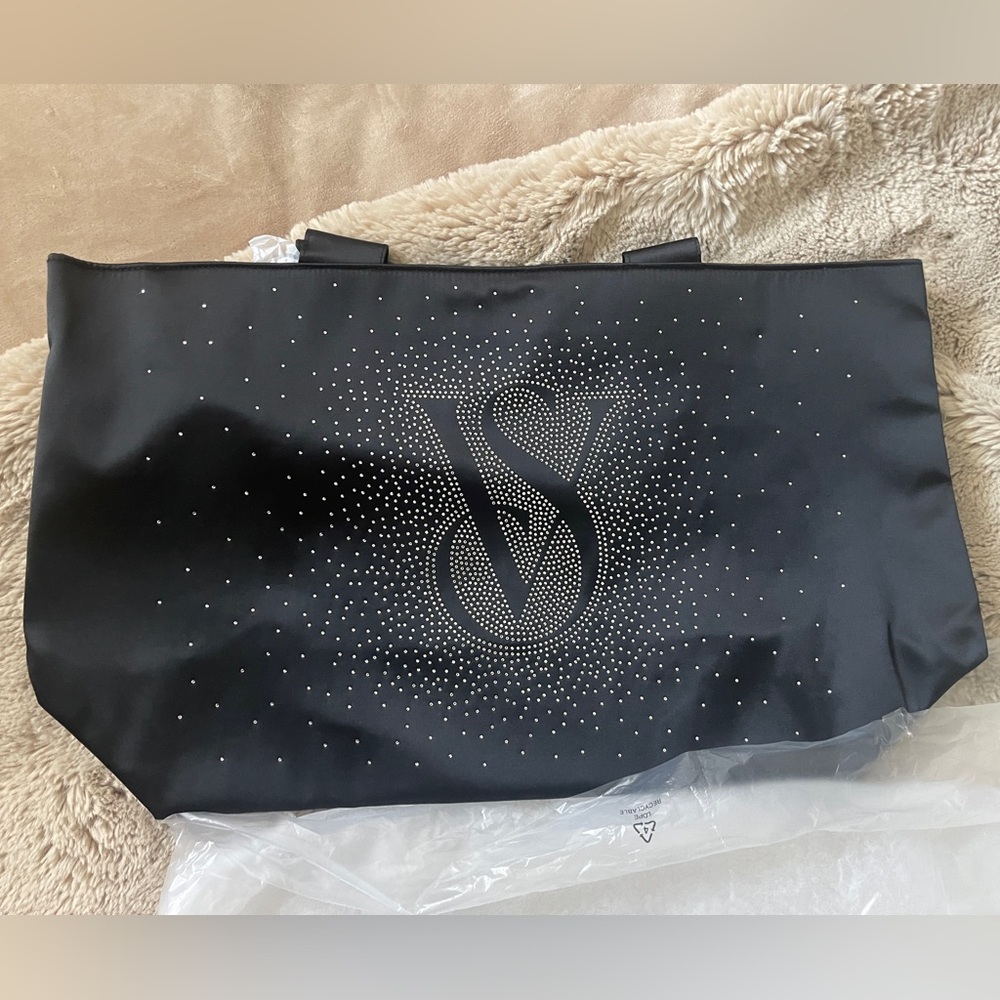 Victoria's Secret Black Tote Bag
